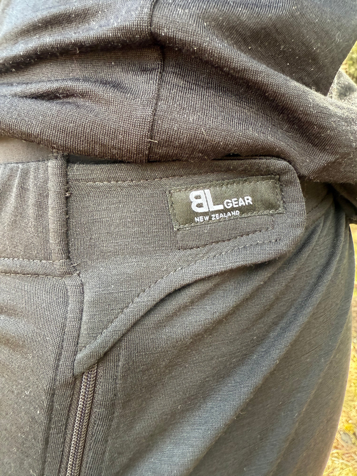 Core Merino Zip-Off Leggings
